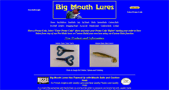 Desktop Screenshot of bigmouthlures.com